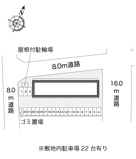 ひたちなか市高場 月極駐車場